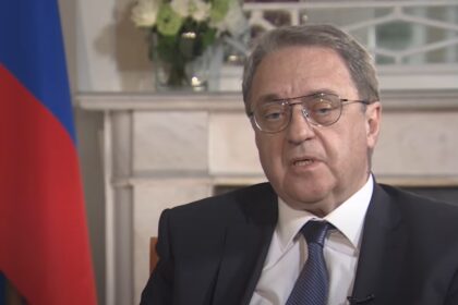 Russian Deputy Foreign Minister Mikhail Bogdanov
