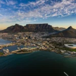 Aerial view of Cape Town, South Africa