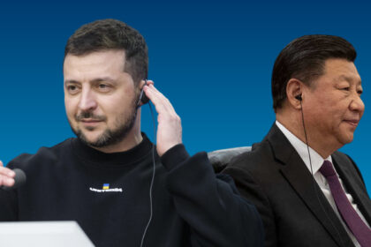 Chinese President Xi Jinping and Ukrainian counterpart, Volodymyr Zelenskiy