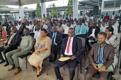 Ncumisa Notutela-Mthabela, HE Ms South Africa's Ambassador to Gabon and guests