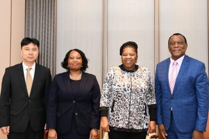 South Africa's Deputy Minister of International Relations and Cooperation, Ms Candith Mashego-Dlamini, has arrived in People’s Republic of China for an official visit. During her visit, the Deputy Minister will co-chair the 12th South Africa-China Strategic Dialogue (SD) on 24 May 2023 with Vice Minister of the Ministry of Foreign Affairs, Mr DENG Li. Photo: DIRCO