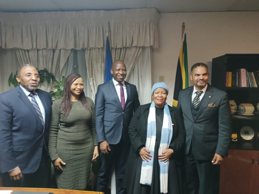 The Deputy Minister of International Relations and Cooperation, Mr Alvin Botes has arrived in the Kingdom of Lesotho. Photo: DIRCO