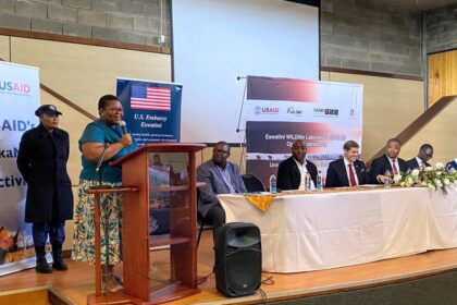 Empowering Wildlife Conservation: The USAID Southern Africa-VukaNow grant, in partnership with the All Out Africa Foundation, has made possible the establishment of Eswatini's first national wildlife laboratory at the University of Eswatini. This cutting-edge facility will play a pivotal role in combating wildlife crime by implementing international best practices. Photo: U.S. Embassy Eswatini