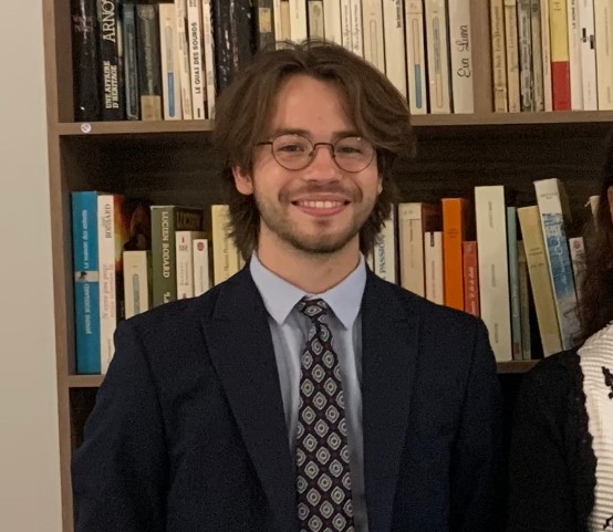 Basile, an at the political chancellery of the French Embassy in Suriname and Guyana. Photo: France in Suriname and Guyana