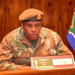 South Africa's Lieutenant General Lawrence Mbatha