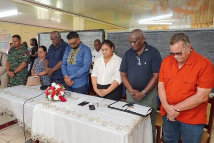 Three days of national mourning for Mahdia dorm victims—President Ali. Photo Office of the President, Guyana
