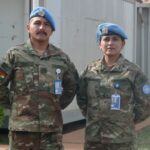 UN peacekeepers from Bolivia