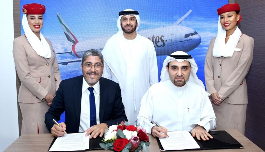 The MoU between the two parties was signed by Emirates Senior Vice President Commercial Operations for Africa Badr Abbas and MNTO Chief Executive Officer Mr Adel El Fakir.