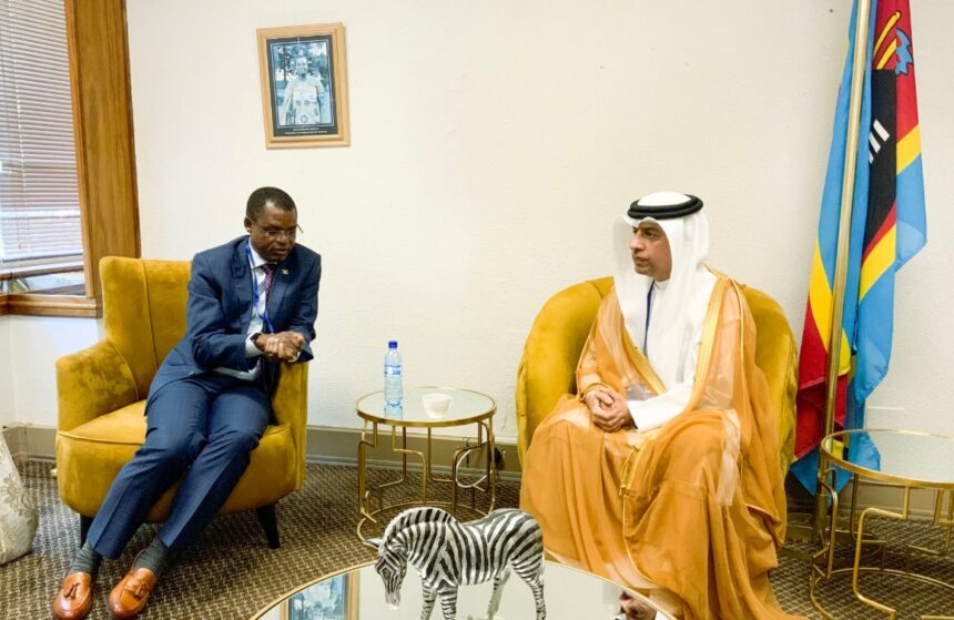Dr. Adnan Hamad Al Hammadi, member of the Federal National Council (FNC), has met with the Speaker of the Burundian Senate, Emmanuel Sinzohagera.