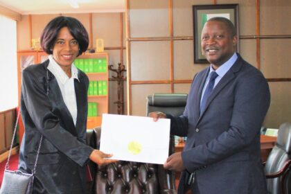 Hon. Stanley K. Kakubo, M.P, Minister of Foreign Affairs and International Cooperation today received Copies of Letters of Credence from Her Excellency Ms. Marileydis Dueñas Morales, Ambassador-Designate of the Republic of Cuba. The event took place at Charter House in Lusaka. 19.05.2023 Photo: MFAIC Zambia