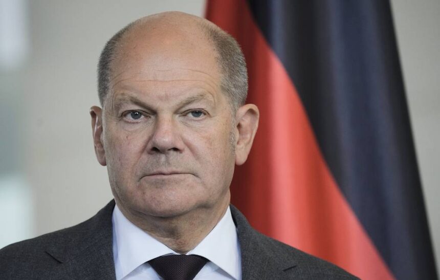 German Chancellor Olaf Scholz © AP Photo/Markus Schreiber