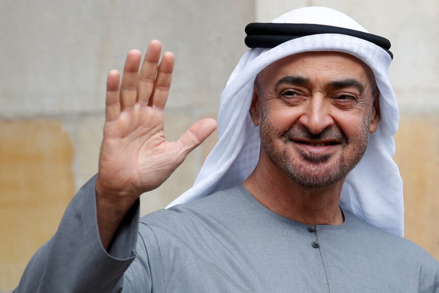 Sheikh Mohammed bin Zayed Al Nahyan.