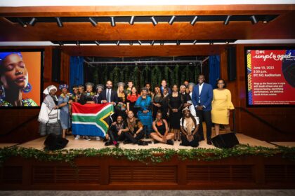 On 15 June 2023, the South African Embassy in Washington D.C. together with the International Finance Corporation (IFC) hosted a cultural event under themed: “Unplugged: Simunye, We are One”, at the IFC. Photo: DIRCO SA