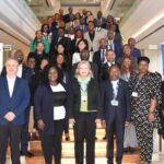 Amb. Penda Naanda, Executive Director in the Ministry of International Relations and Cooperation, delivers the Opening Remarks at the Regional Capacity Building Workshop on Diaspora Engagement and Mapping Toolkit in the SADC Region. Photo: MoIRC Namibia