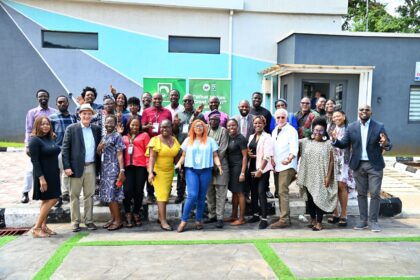 A group of 48 radio reporters, producers, and news anchors from across Nigeria at a Journalism workshop Photo: U.S. Mission Nigeria