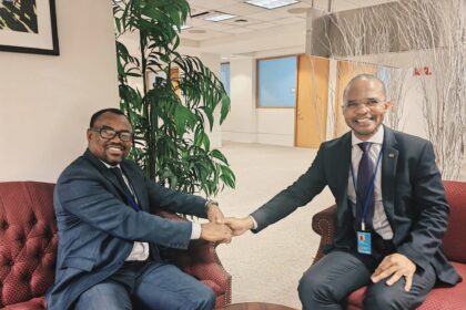 Advocate Joyini shared the floor with Ambassador Keh Kamara from Sierra Leone