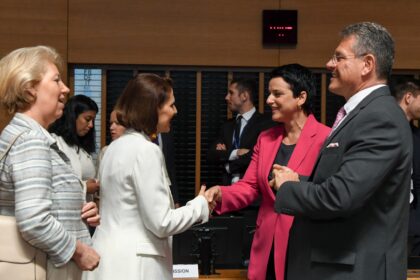 On 27 June 2023, the Parliamentary Secretary of the Ministry of Foreign Affairs, Gunda Reire, attended the meeting of the General Affairs Council of the European Union (EU) in Luxembourg Photo: MoFA Republic of Latvia