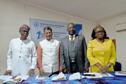 Chandramouli Kern, CG participated in the Public lecture organized by Lead City University, Ibadan as Chairman of event. Guest lecture on Technology Transfer was delivered by Prof. Bola Akinterinwa, former DG of NIIA Photo: Consulate General of India, Lagos