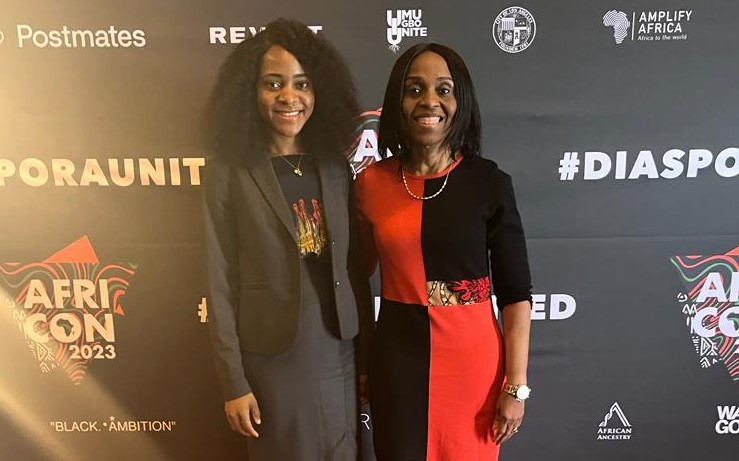 Afreximbank Executive Vice President Intra-African Trade Bank, Mrs. Kanayo Awani participated at AFRICON by Amplify Africa. Photo: AfreximBank