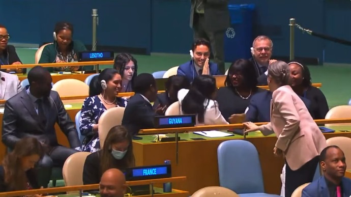 United Nations General Assembly on Tuesday in New York elected Sierra Leone, Algeria, Guyana, the Republic of Korea and Slovenia as non-permanent members of its Security Council.