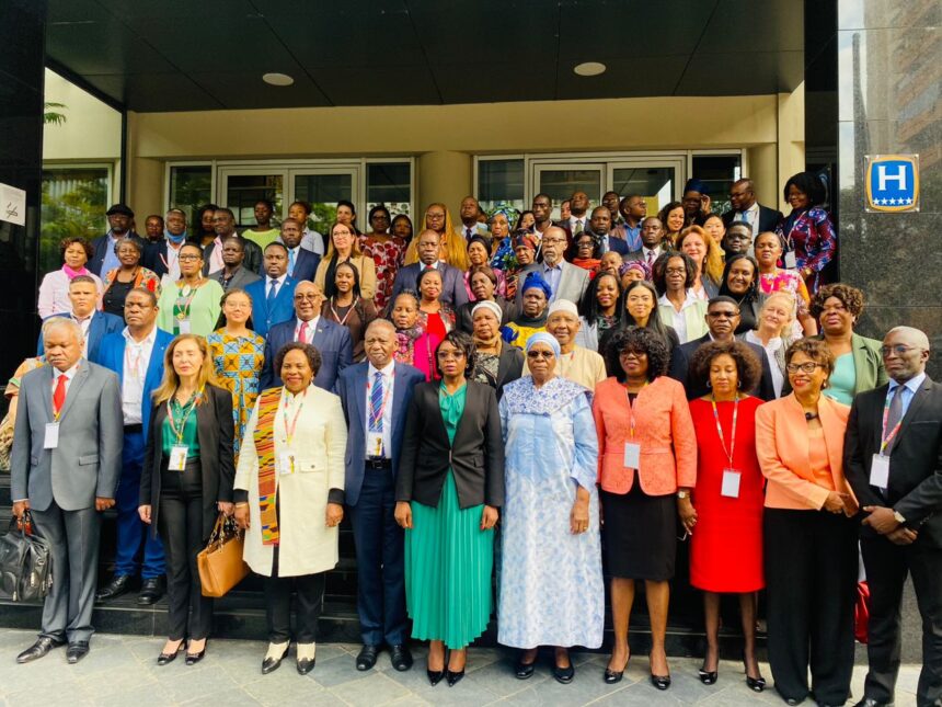 On Thursday, 06 July 2023, Hon. Netumbo Nandi – Ndaitwah, Deputy Prime Minister and Minister of International Relations and Cooperation, attended the UNESCO event entitled, HERStory. Photo: MoIRC Namibia