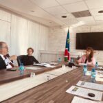 The Ministry of International Relations and Cooperation(MIRCO) welcomed a technical team from the Brazilian Cooperation Agency to Namibia on 6 July 2023. Photo: MoIRC Namibia