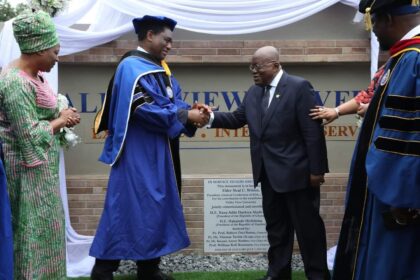Hakainde Hichilema, President of Zambia and Nana Akufo-Addo, President of Ghana. Photo: Zambian State House