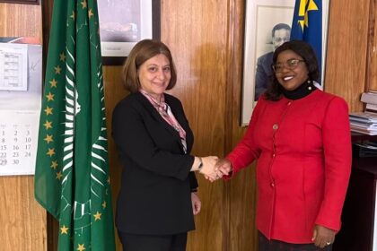 H.E. Feral Oruҫkaptan, Ambassador of the Republic of Türkiye, paid a courtesy call on Hon. Jenelly Matundu, Deputy Minister of International Relations and Cooperation on Wednesday, 5th July 2023. Photo: MoIRC Namibia