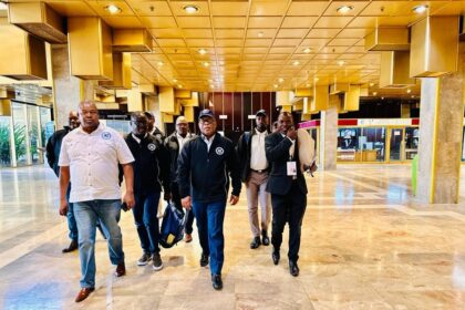 Dr Nevers Mumba, former Vice-President of Zambia as the Head of Mission (HoM) of the SADC Electoral Observation Mission to the Republic of Zimbabwe. Photos: MoFAIC Zambia