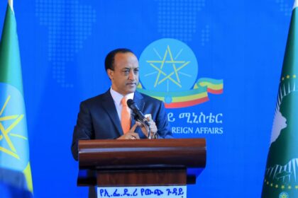The Spokesperson of the Ministry of Foreign Affairs of Ethiopia, H.E. Ambassador Meles Alem