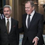 Indian Foreign Minister Subrahmanyam Jaishankar and Russian Foreign Minister Sergey Lavrov © Maxim Shipenkov/Pool Photo via AP