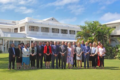 Senior officials meeting co-chaired by the Permanent Secretary for Foreign Affairs Dr. Lesikimacuata Korovavala and Australia's High Commissioner to Fiji, His Excellency Mr. Ewen McDonald. Photo: Fiji Government