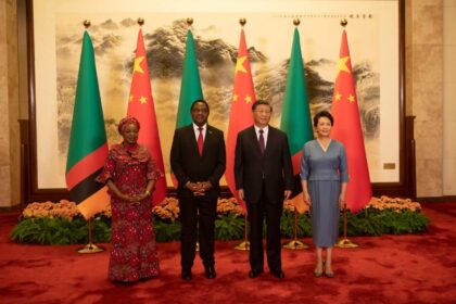 Zambian President Hichilema Meets Chinese President Xi Jinping