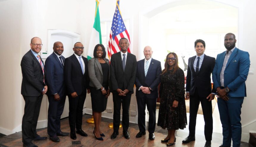 U.S. Deputy Treasury Secretary Wally Adeyemo in Nigeria. Photo: US Mission, Nigeria