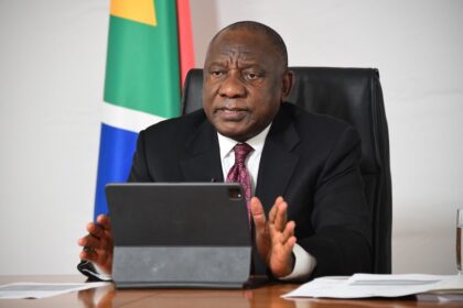 President Cyril Ramaphosa of South Africa