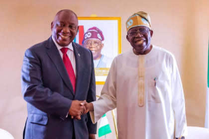 South African Preisdent Cyril Ramaphosa and Nigerian President Bola Tinubu met recently in New York