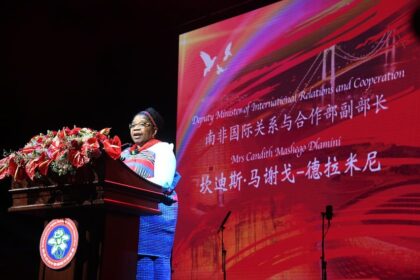 South Africa's Department of International Relations and Cooperation, Deputy Minister Candith Mashego-Dlamini