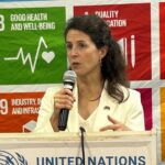 U.S. Embassy Eswatini,Chargé d’Affaires Caitlin Piper speaking during the World Press Freedom Day Commemoration. Photo: U.S. Embassy Eswatini