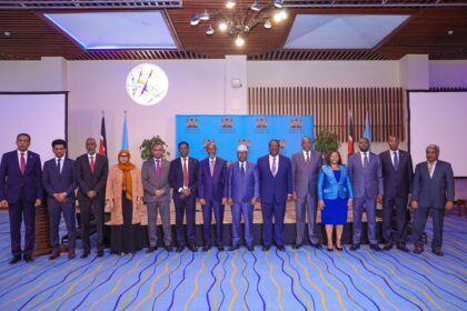 H.E. Hon. Dr. Musalia Mudavadi, Prime Cabinet Secretary and Cabinet Secretary, Ministry of Foreign and Diaspora Affairs Kenya together with his counterpart H.E. Ahmed Moalim Fiqi, Minister of Foreign Affairs and International cooperation of the Federal Republic of Somalia, today led the Ministerial Session of the 3rd Kenya - Somalia Joint Commission for Cooperation (JCC) in Nairobi, and signed the agreed minutes of just concluded Senior Official Meeting segment. Photo: MoFA Kenya