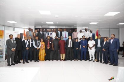 Representatives from the Ghana Investment Promotion Centre (GIPC) and the Confederation of Indian Industry (CII) gather for a group photo on May 2nd, 2024. Photo: GIPC