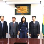 An eight-member delegation from the Chinese Association for International Understanding, paid a courtesy call on the Deputy Minister Foreign Affairs and Regional Integration, Hon. Mavis Nkansah Boadu (MP) on Wednesday, 8th May, 2024. Photo: MoFARI Ghana