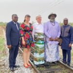 Czech Ambassador Zdeněk Krejčí with King of Bakoko Wouri. Photo: Marie Nwanyanwu