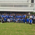 Rhodes Park School paid a courtesy call to the Zambian High Commission during their education tour of Pretoria. Photo: Zambian High Commission, Pretoria.