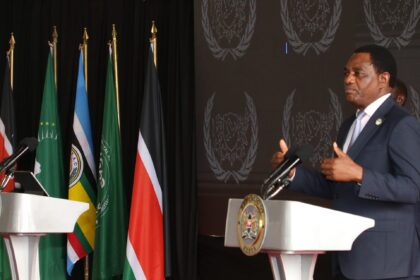 Hakainde Hichilema President of the Republic of Zambia.