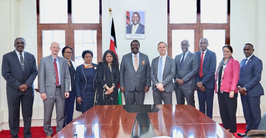 The UN Resident Coordinator accompanied by the leadership of the UN cooperation Framework had an audience with the Prime Cabinet Secretary and Cabinet Secretary for Foreign and Diaspora affairs Hon Musalia W Mudavadi where they presented both the UN Kenya 2023 Annual Results Report And the UN sustainable Development Framework 2022-2026. MoFA Kenya
