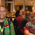 Zambia's Ministry of Tourism Permanent Secretary Evans Muhanga and Ms Mazuba Monze Zambia’s High Commissioner to South Africa. Photo: Zambia High Commission - Pretoria