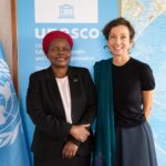 Tuesday, 21st May, 2024 Ambassador Judith Mulenga Presents Credentials to UNESCO Director General. MoFAIC, Zambia