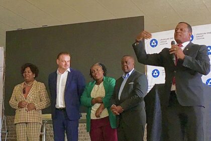 The Russian Embassy in Namibia took part in the opening of the kitchen in the primary school "Noasanabis" city. Leonardville.