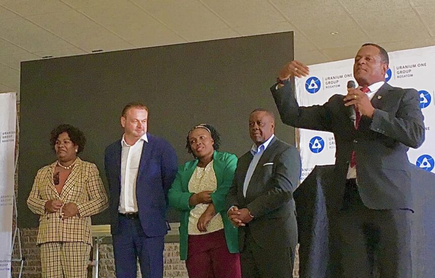 The Russian Embassy in Namibia took part in the opening of the kitchen in the primary school "Noasanabis" city. Leonardville.