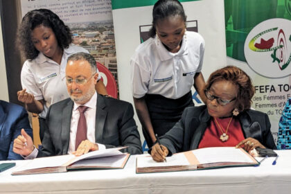 Bank Of Africa of Togo (BOA-Togo sealed, last week, a major financing deal with the Federation of Women Entrepreneurs and Businesswomen of Togo (FEFA-Togo).